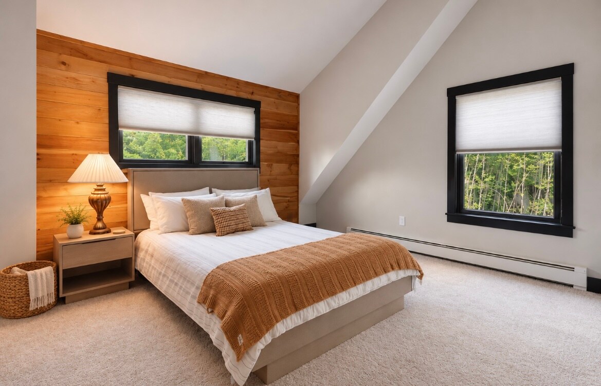 Second bedroom with queen bed